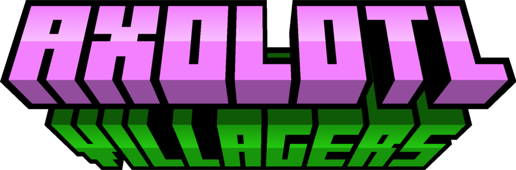 Axolotl Villagers Minecraft Texture Pack