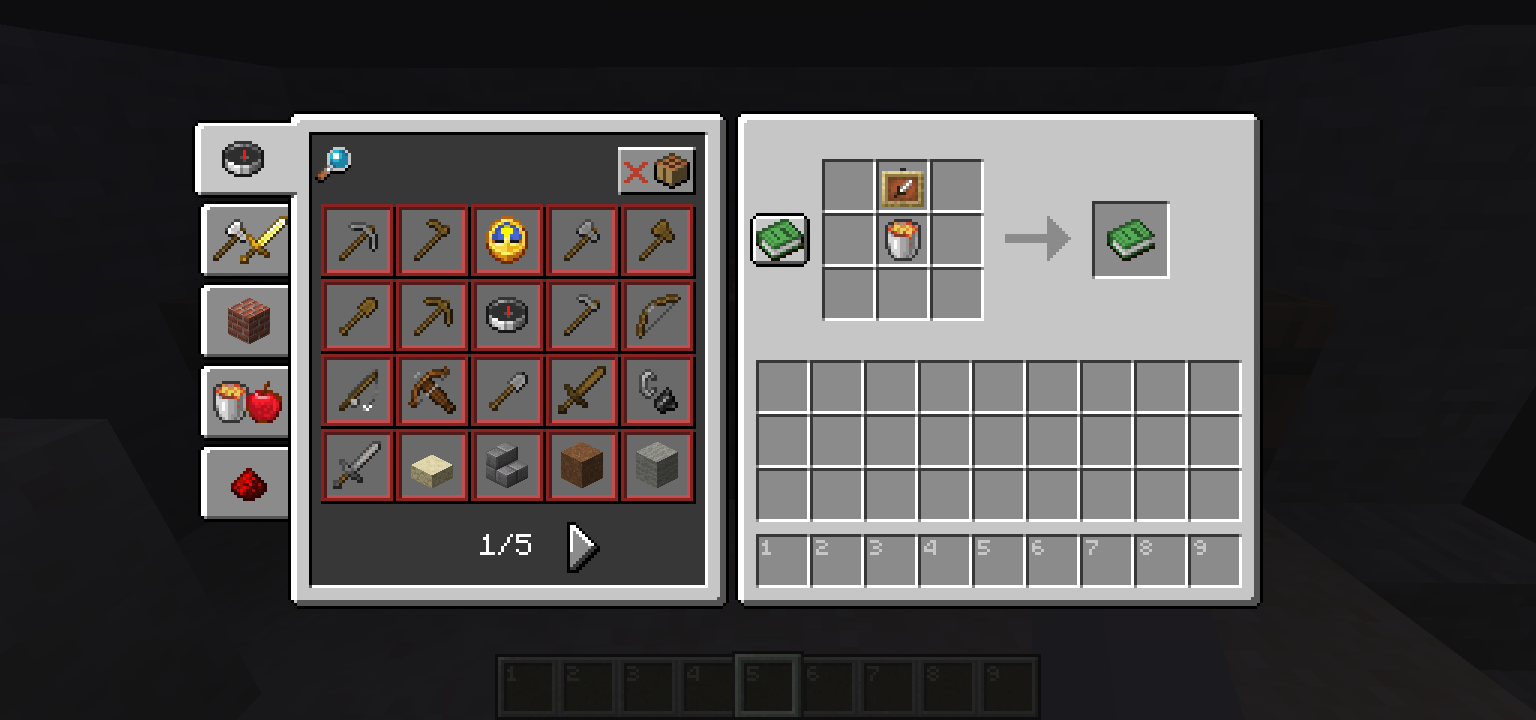 Invisible Item Frame Recipe