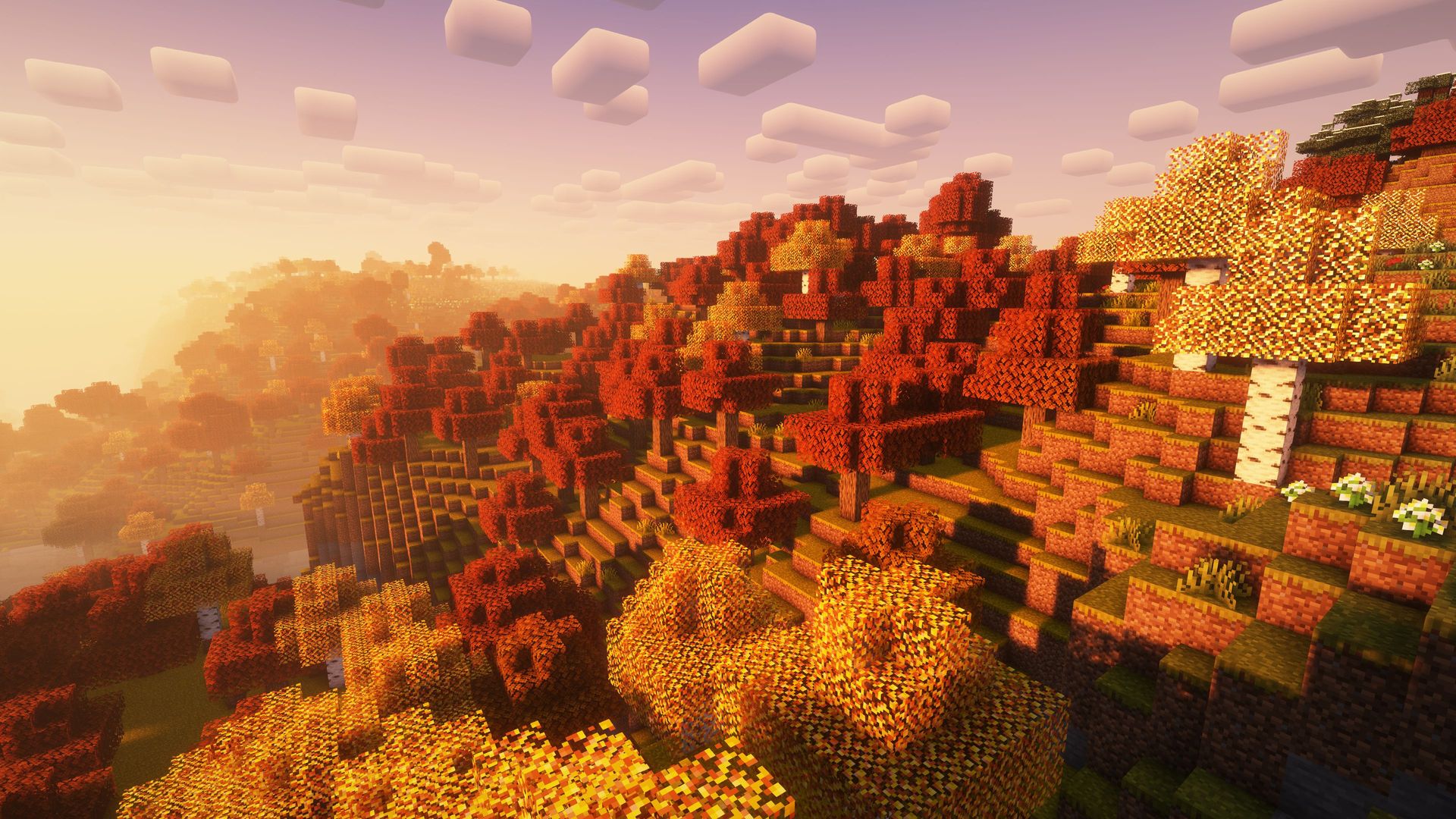 Shaders dusk