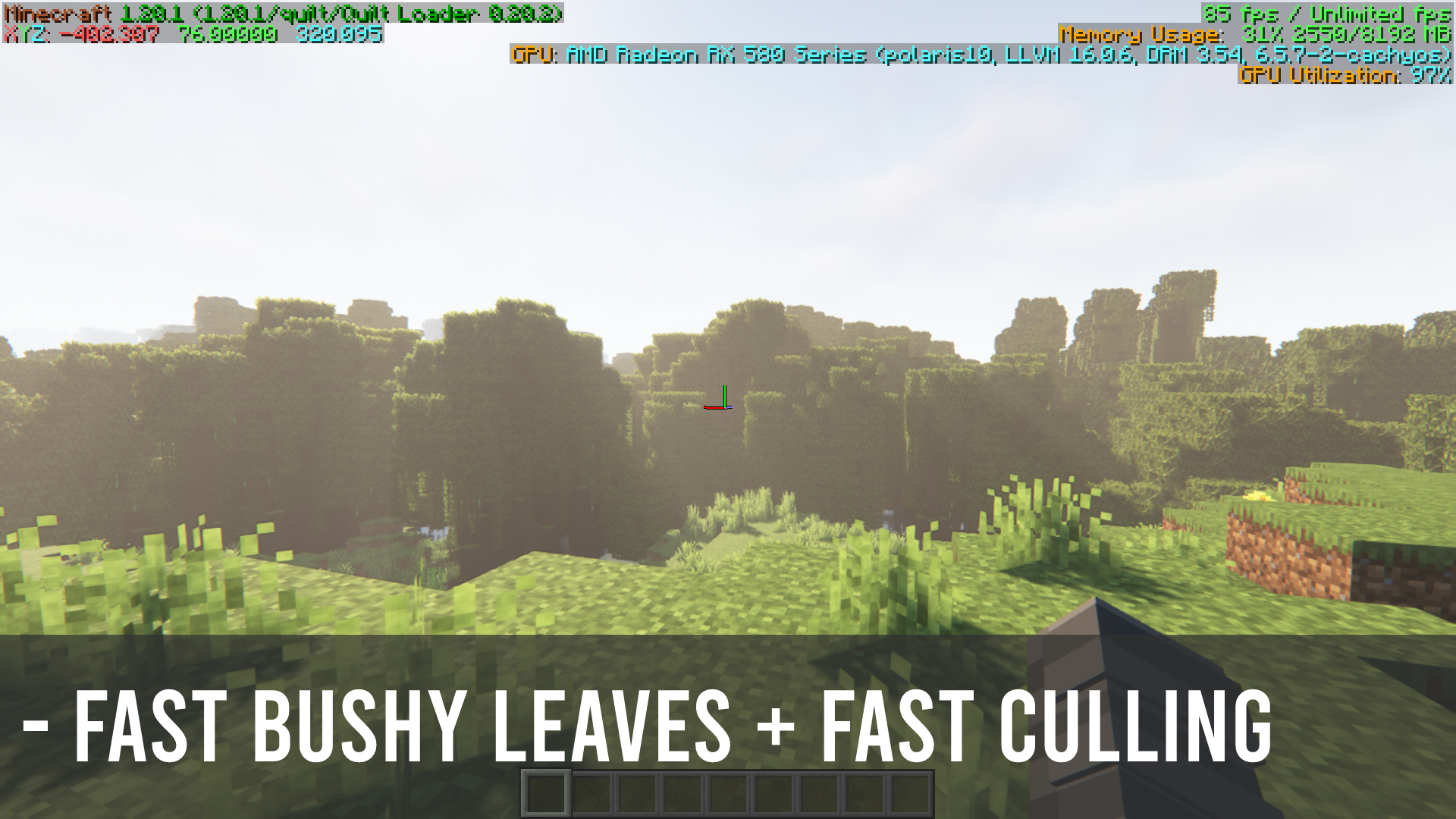 Fast Leaves + Fast Culling