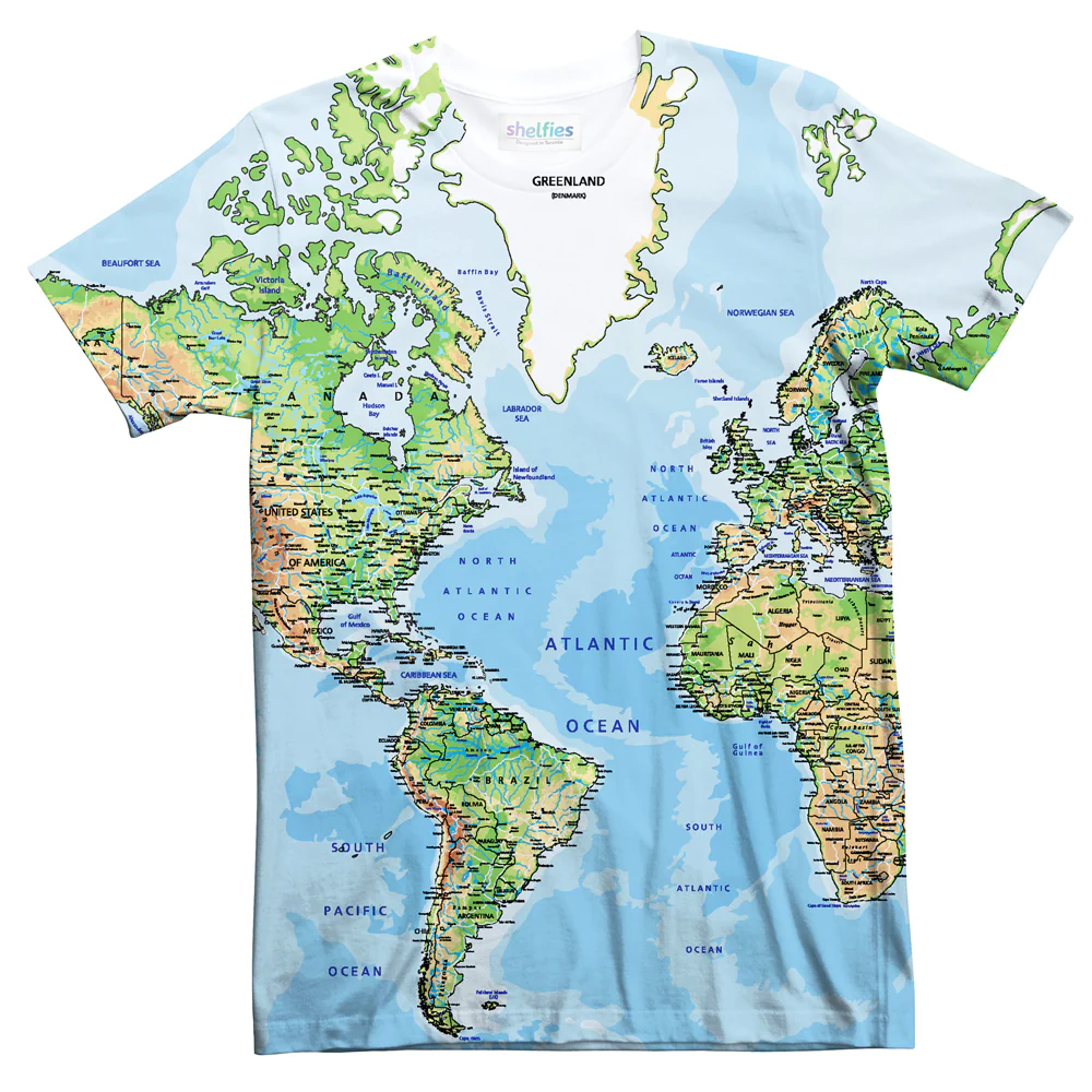 Футболка карта. "Wold" t-Shirt. T Shirt World Map.